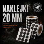 Naklejki 20 mm